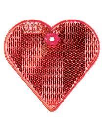 Пешеходный светоотражатель «Сердце» 4701.50 с логотипом на заказ, фото
