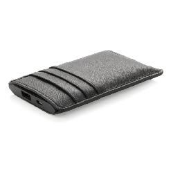 Бумажник с зарядным устройством Swiss Peak, 2200 mAh P324.330 с логотипом на заказ, фото