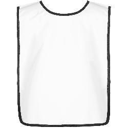 Манишка Member, белая с черным кантом 11776 с логотипом на заказ, фото