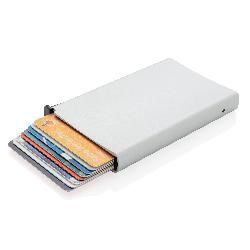 Алюминиевый картхолдер Standard с RFID P820.042 с логотипом оптом, фото