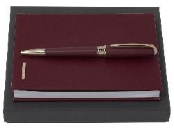 Подарочный набор Essential Lady: ручка шариковая, блокнот А6 HPBM707R оптом на заказ, фото