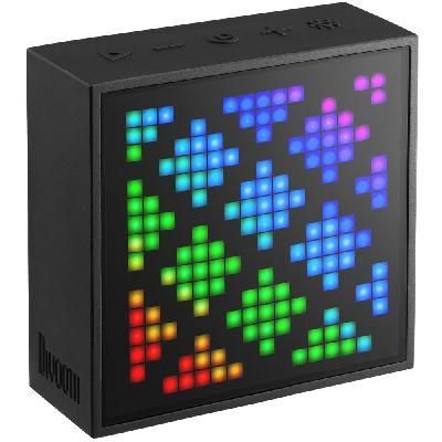 Беспроводная колонка с пиксельным дисплеем Timebox-Evo 11574 с логотипом на заказ, фото
