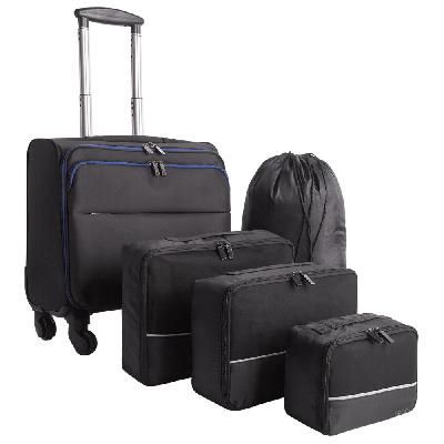 Набор inTravel: чемодан и сумки 7580.30 с логотипом на заказ, фото