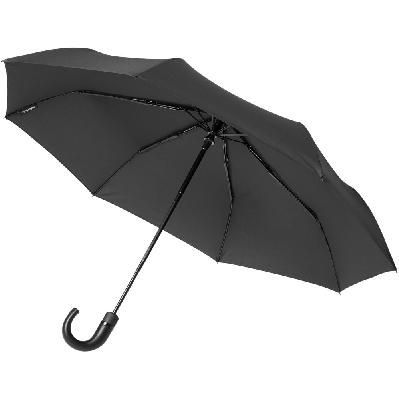 Зонт складной Lui, черный 7674.30 с логотипом на заказ, фото