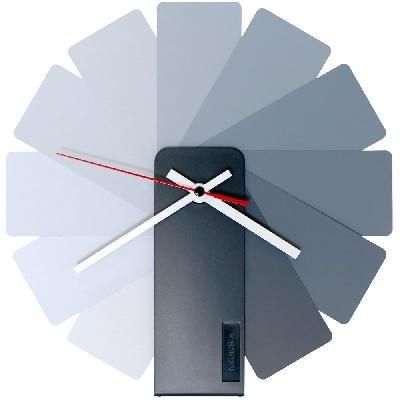 Часы настенные Transformer Clock. Black & Monochrome 10341.11 с логотипом на заказ, фото