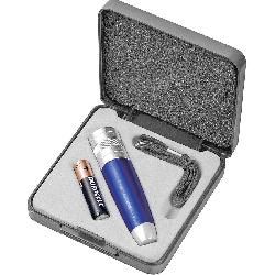 Набор: фонарь, ланъярд и батарейка 14002 с логотипом на заказ, фото