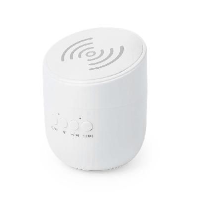Bluetooth колонка со встроенной беспроводной зарядкой Dortam 346138 с логотипом на заказ, фото