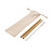 Многоразовые эко-трубочки для напитков Bamboo, набор 2 шт. P269.519 с логотипом на заказ, фото